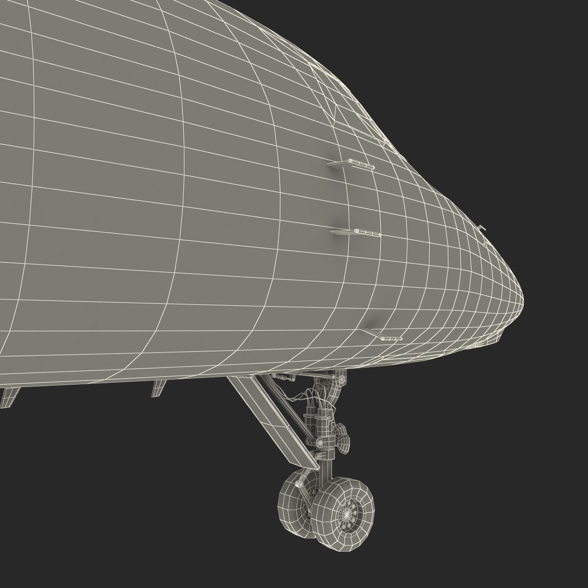 Gulfstream G450 Rigged 3D model_75