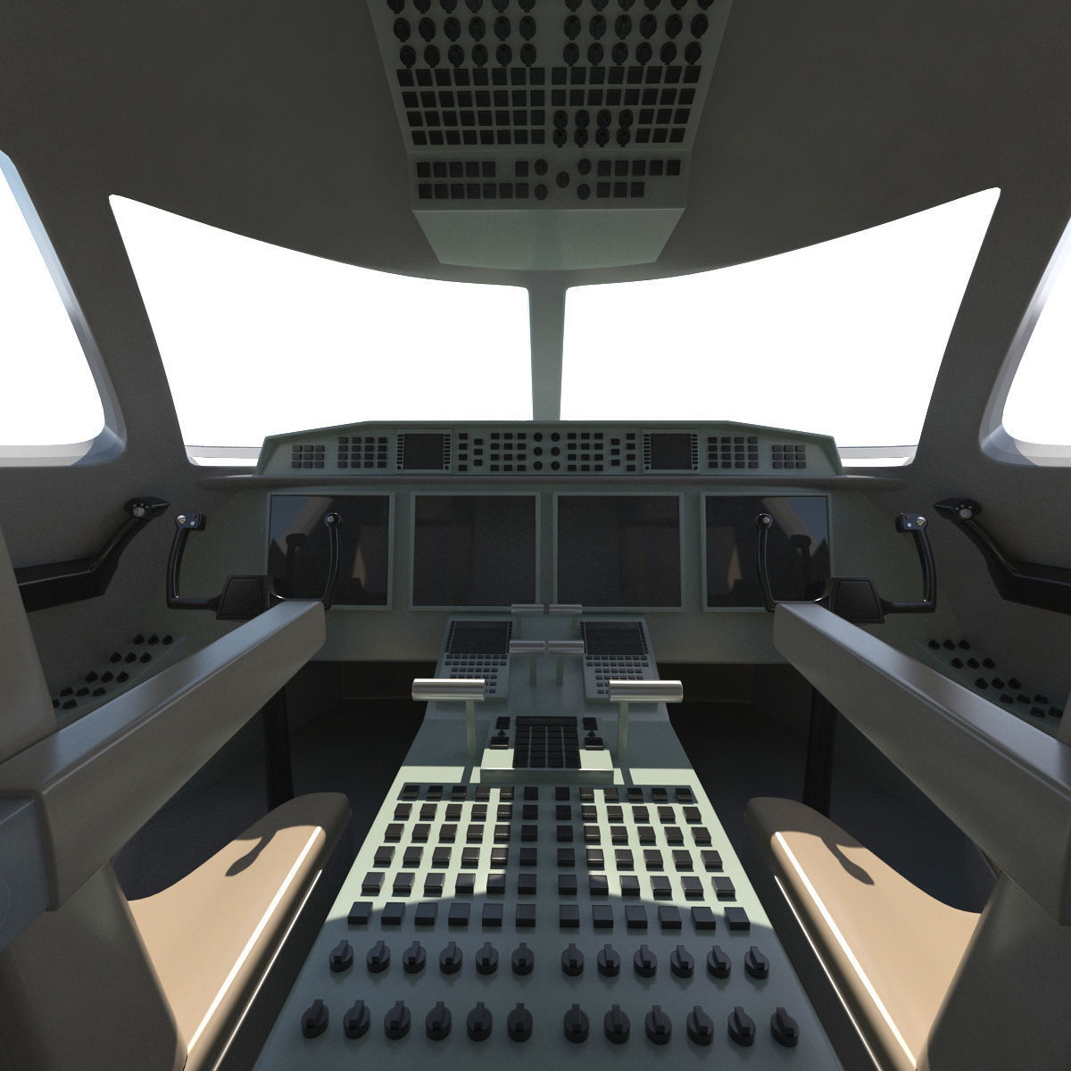 Gulfstream G450 Rigged 3D model_54