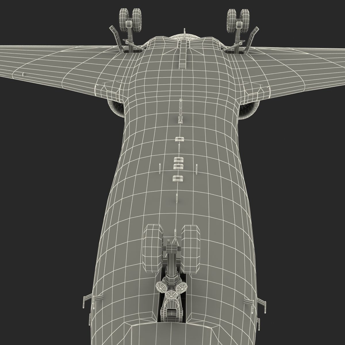 Gulfstream G450 Rigged 3D model_84