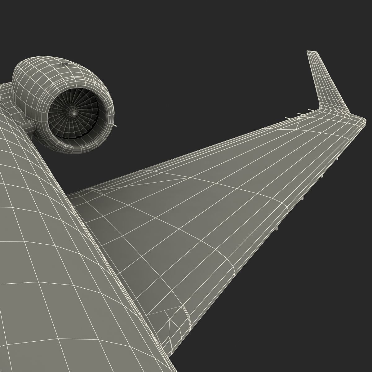 Gulfstream G450 Rigged 3D model_78