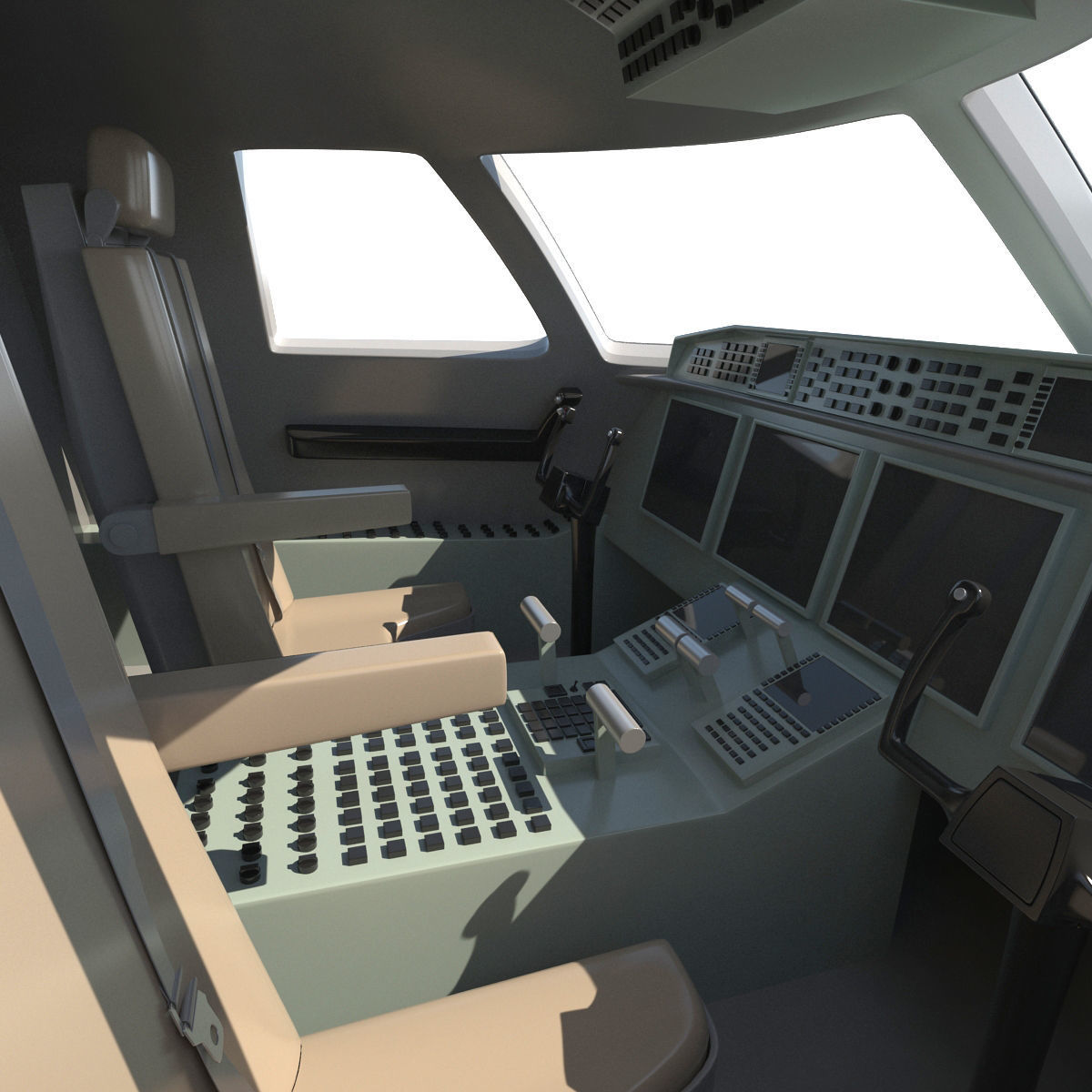 Gulfstream G450 Rigged 3D model_55