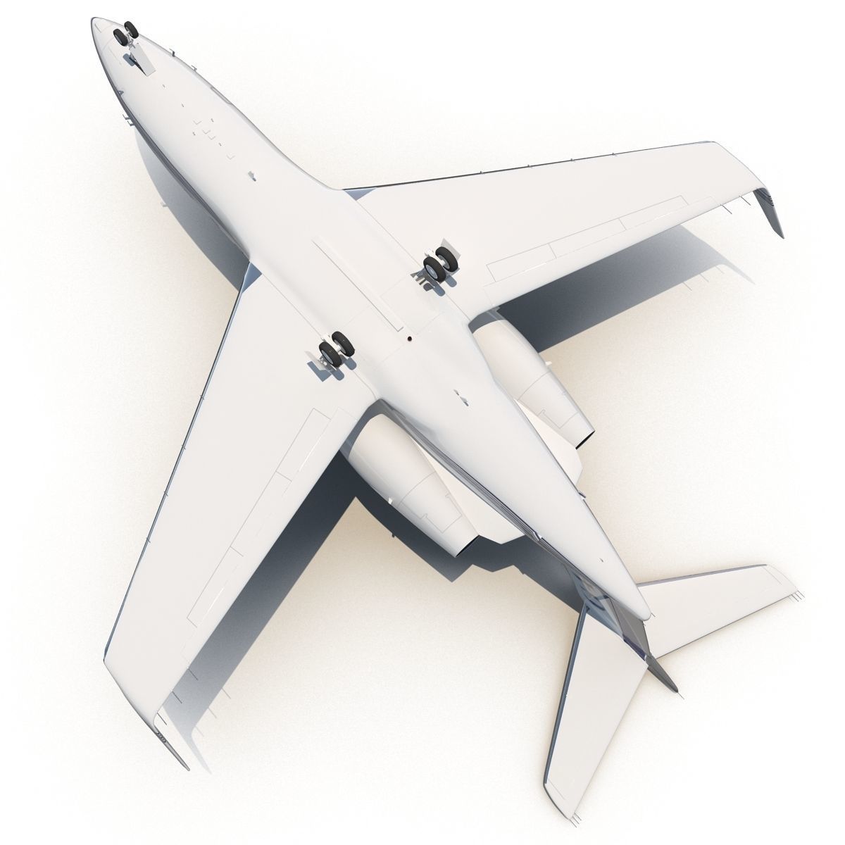 Gulfstream G450 Rigged 3D model_39