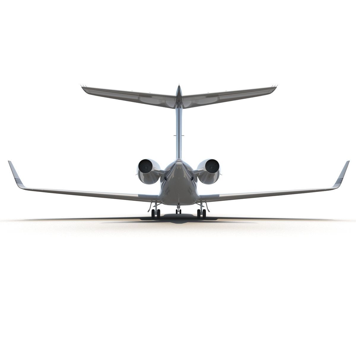 Gulfstream G450 Rigged 3D model_19