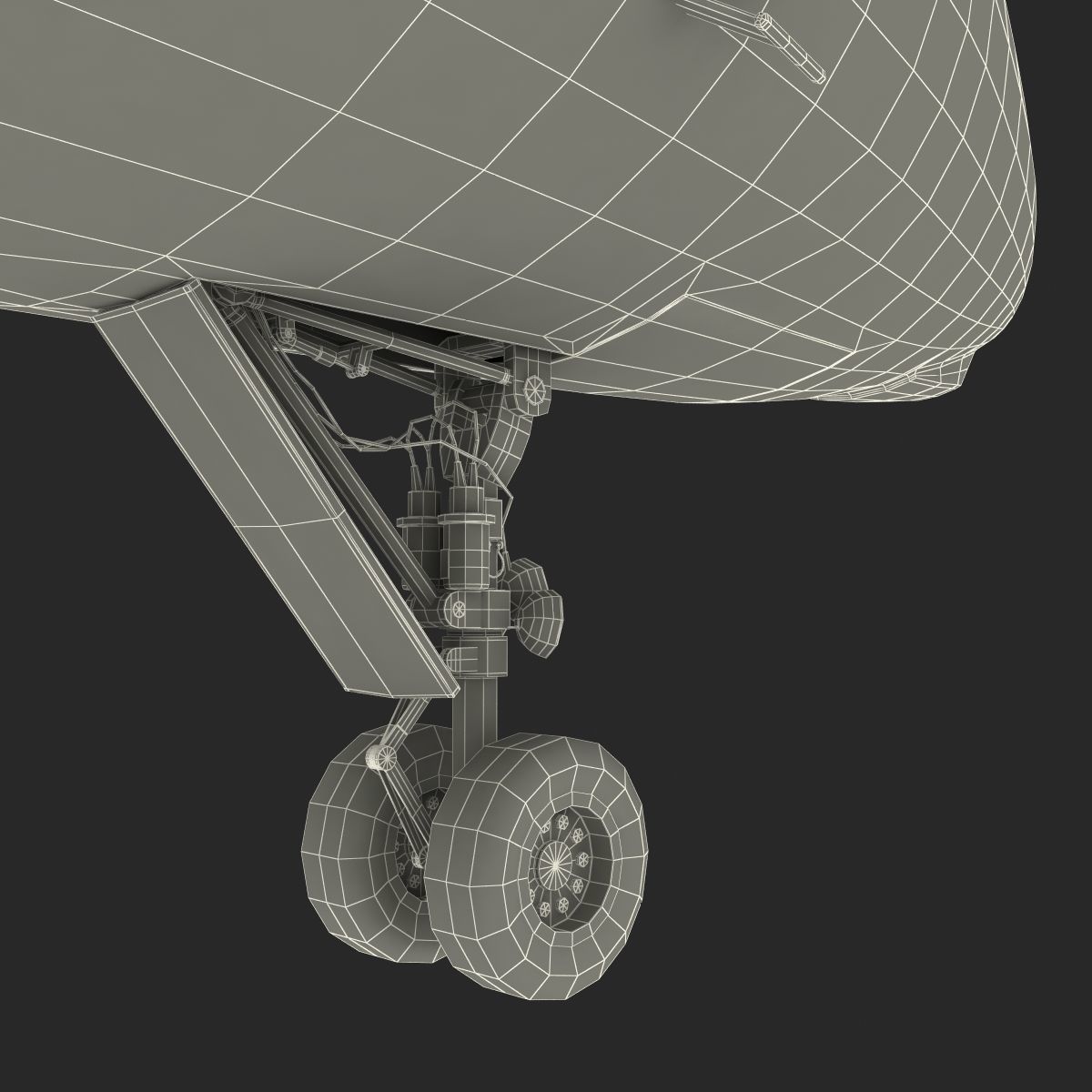 Gulfstream G450 Rigged 3D model_76