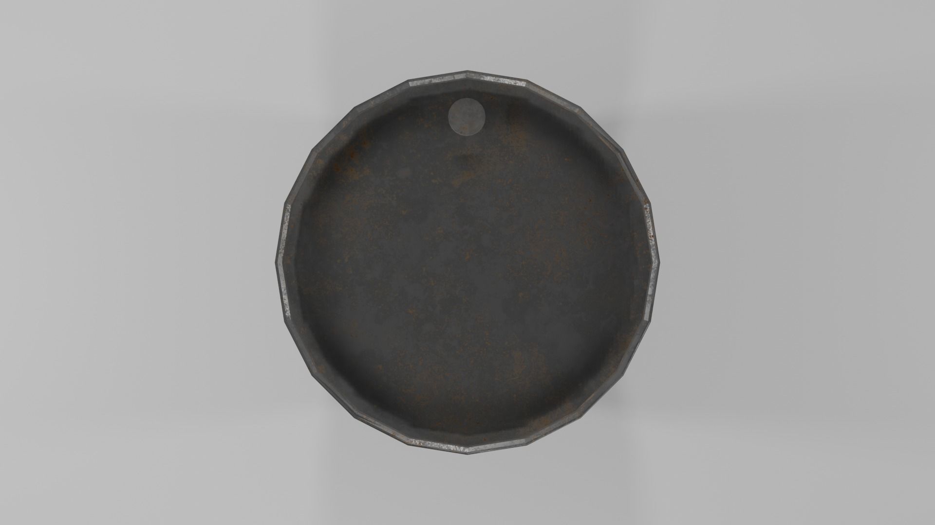 Game ready Oil barrel Free low-poly 3D model_6