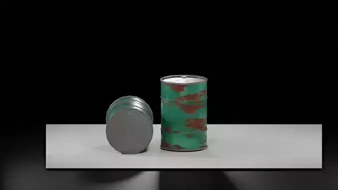 Game ready Oil barrel