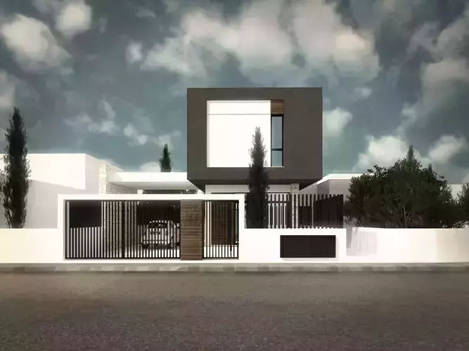 LAZ17 modern house in cyprus