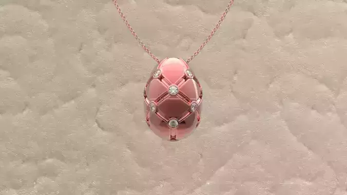Faberge Egg pendant