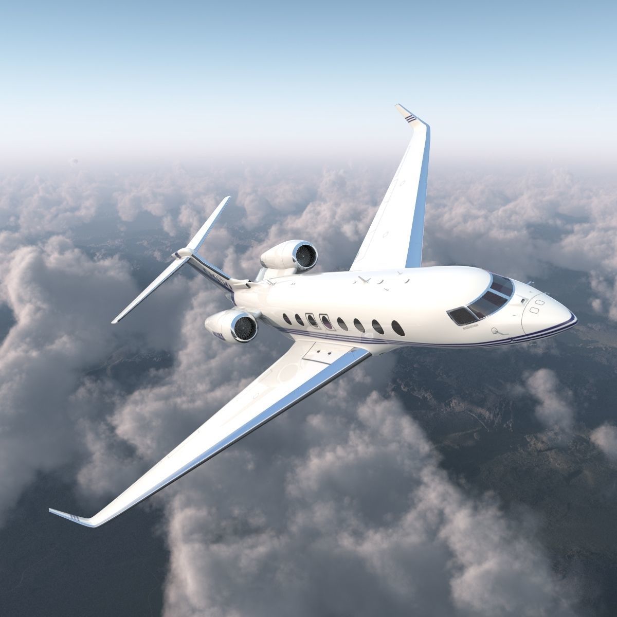 Gulfstream G650 3D model_51
