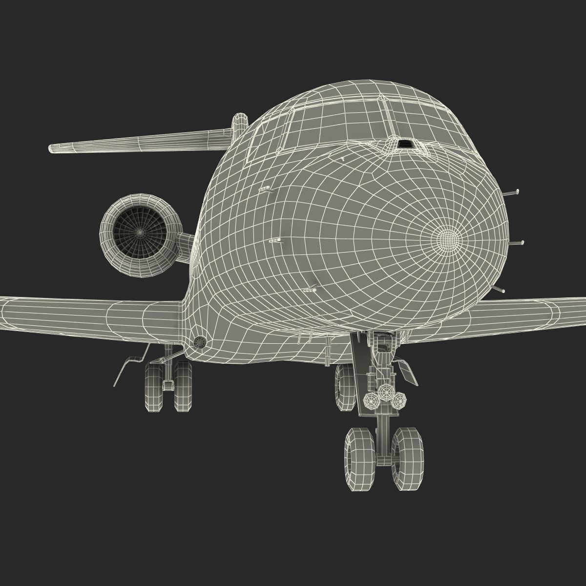 Gulfstream G650 3D model_74