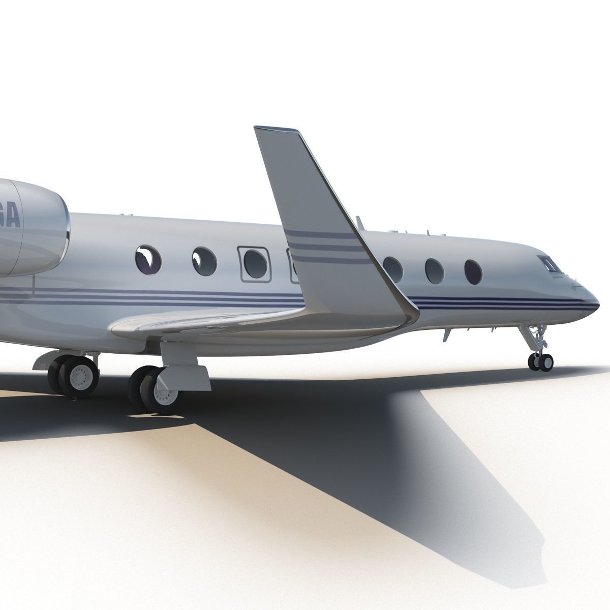 Gulfstream G650 3D model_16