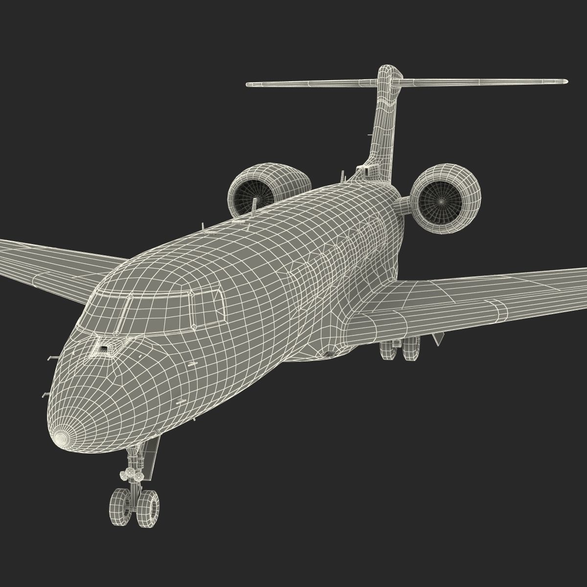 Gulfstream G650 3D model_64