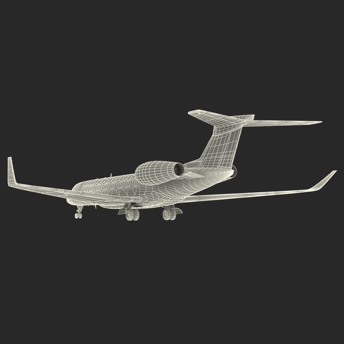 Gulfstream G650 3D model_61