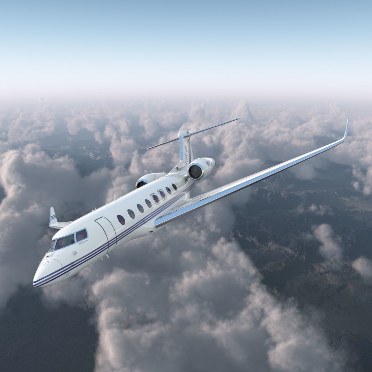 Gulfstream G650 3D model_50