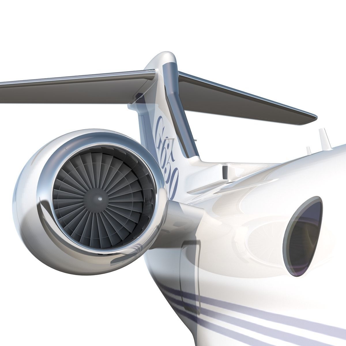 Gulfstream G650 3D model_19