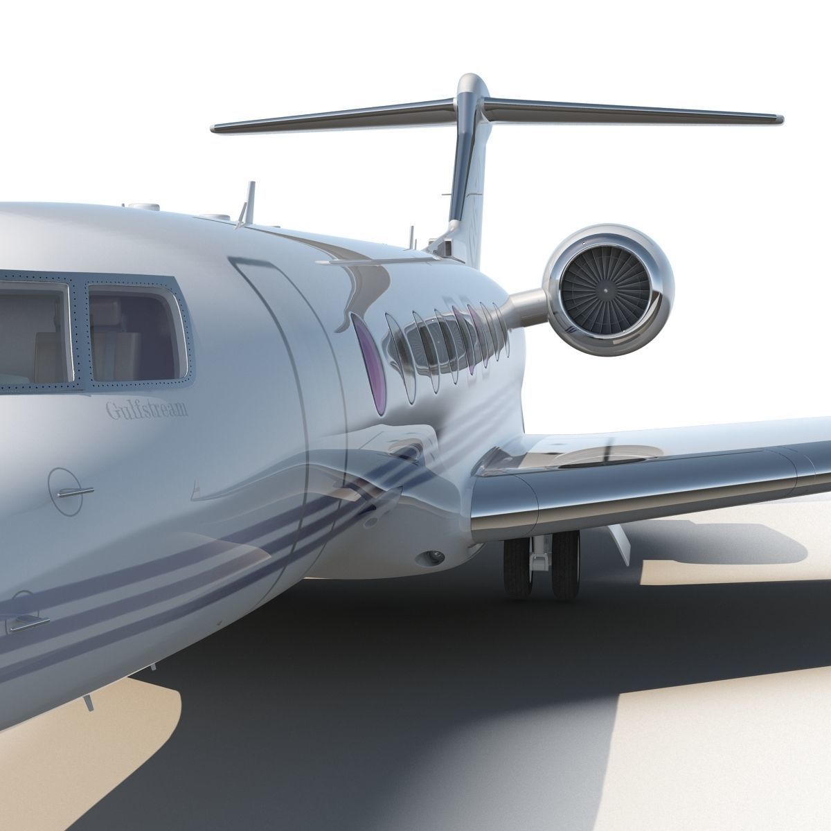 Gulfstream G650 3D model_13