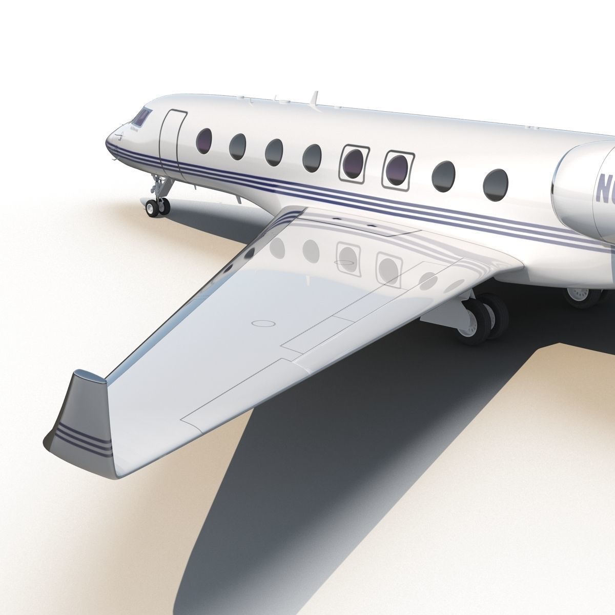 Gulfstream G650 3D model_15