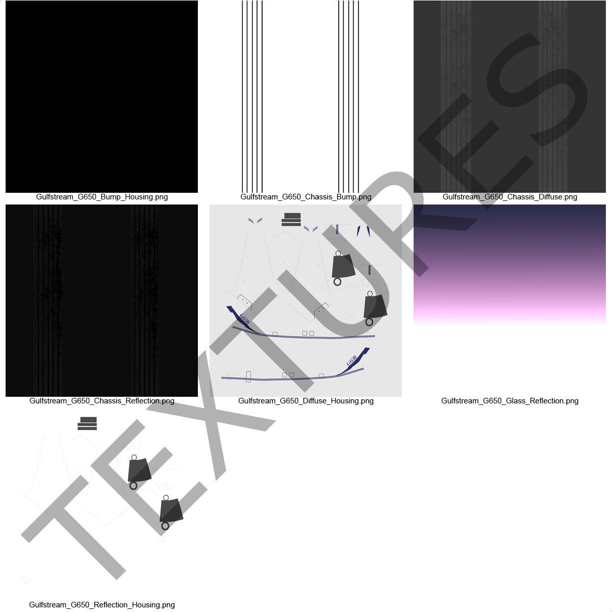 Gulfstream G650 3D model_57