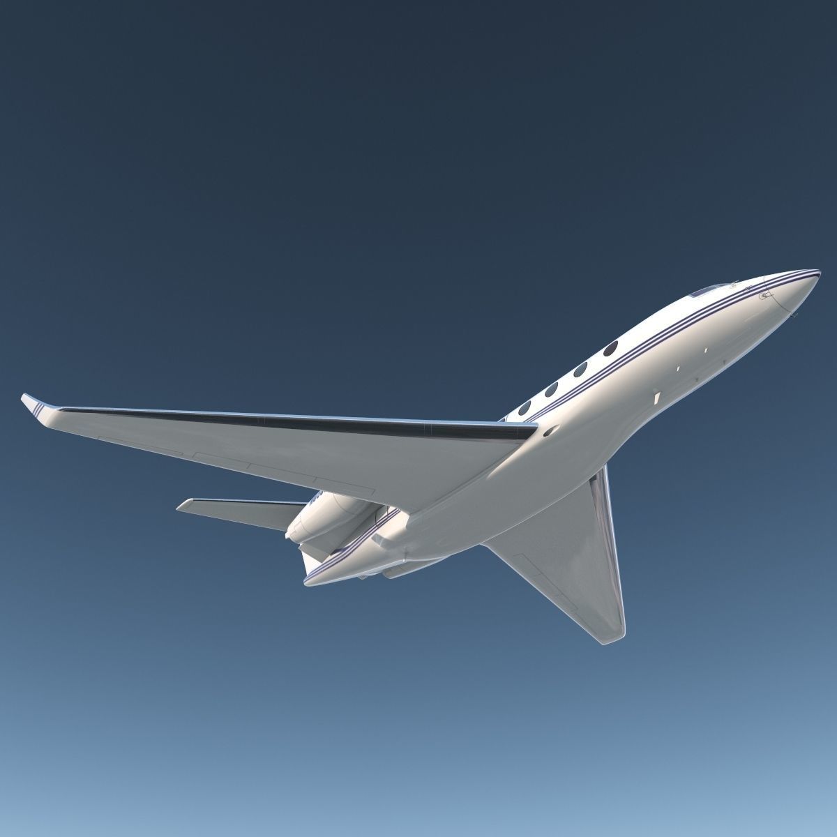 Gulfstream G650 3D model_44