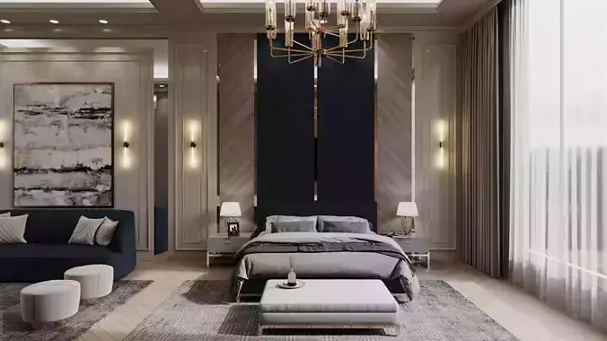 Bedroom Interior 3D model