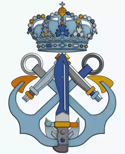 Emblema FGNE Emblem Special Naval Warfare Force Spain