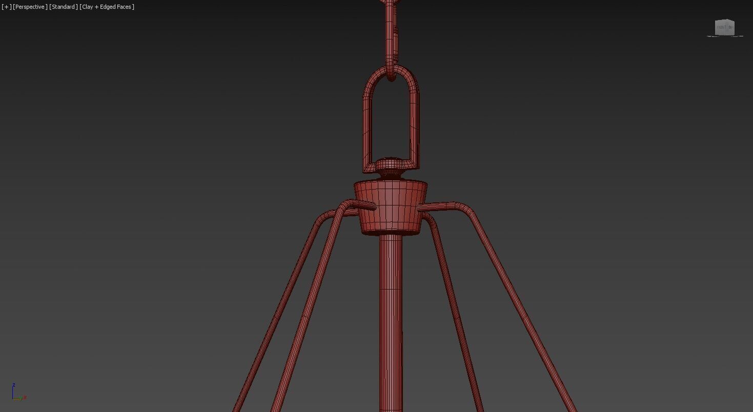 Shelton Pendant Large 3D model_11