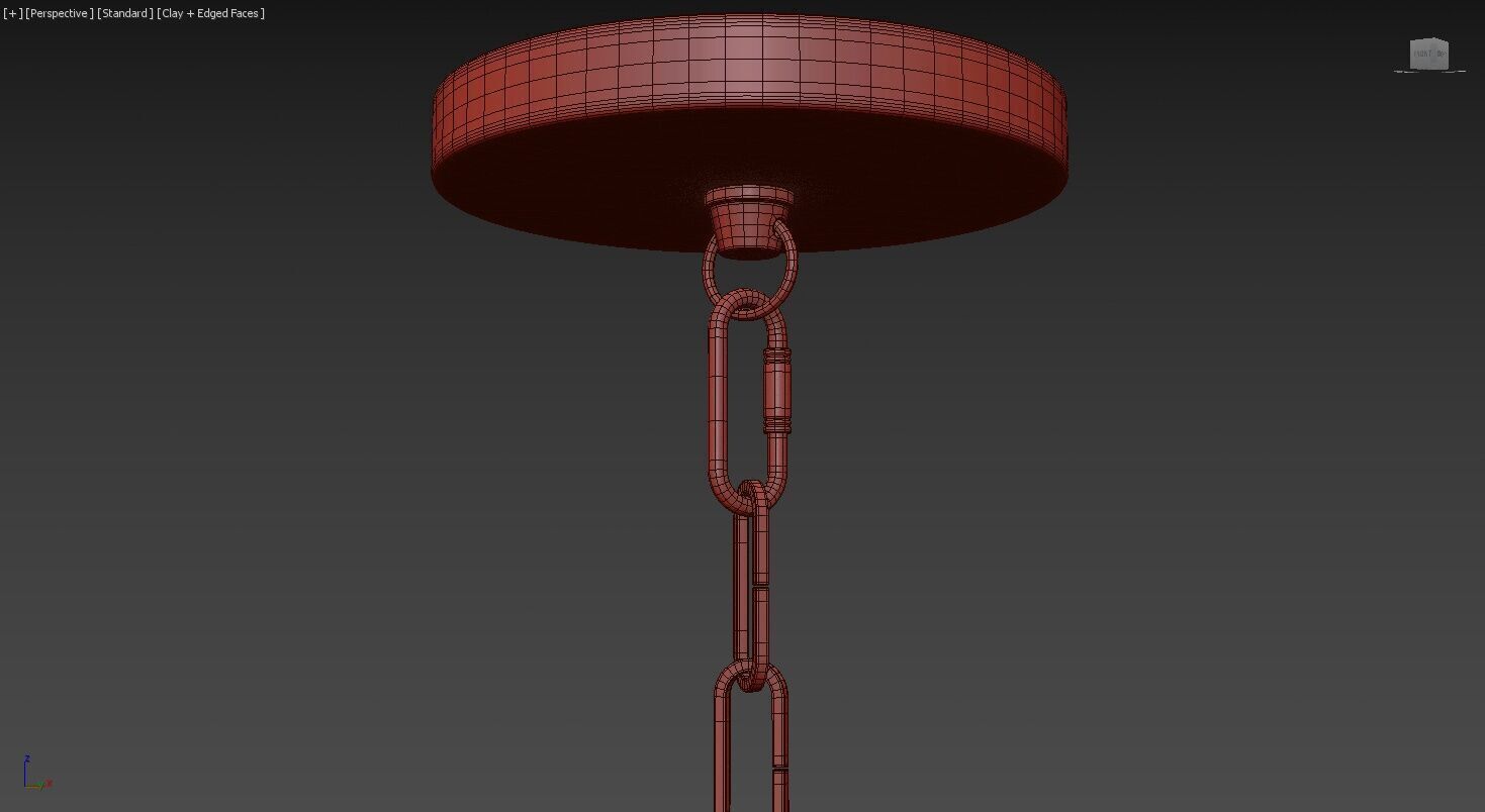 Shelton Pendant Large 3D model_13