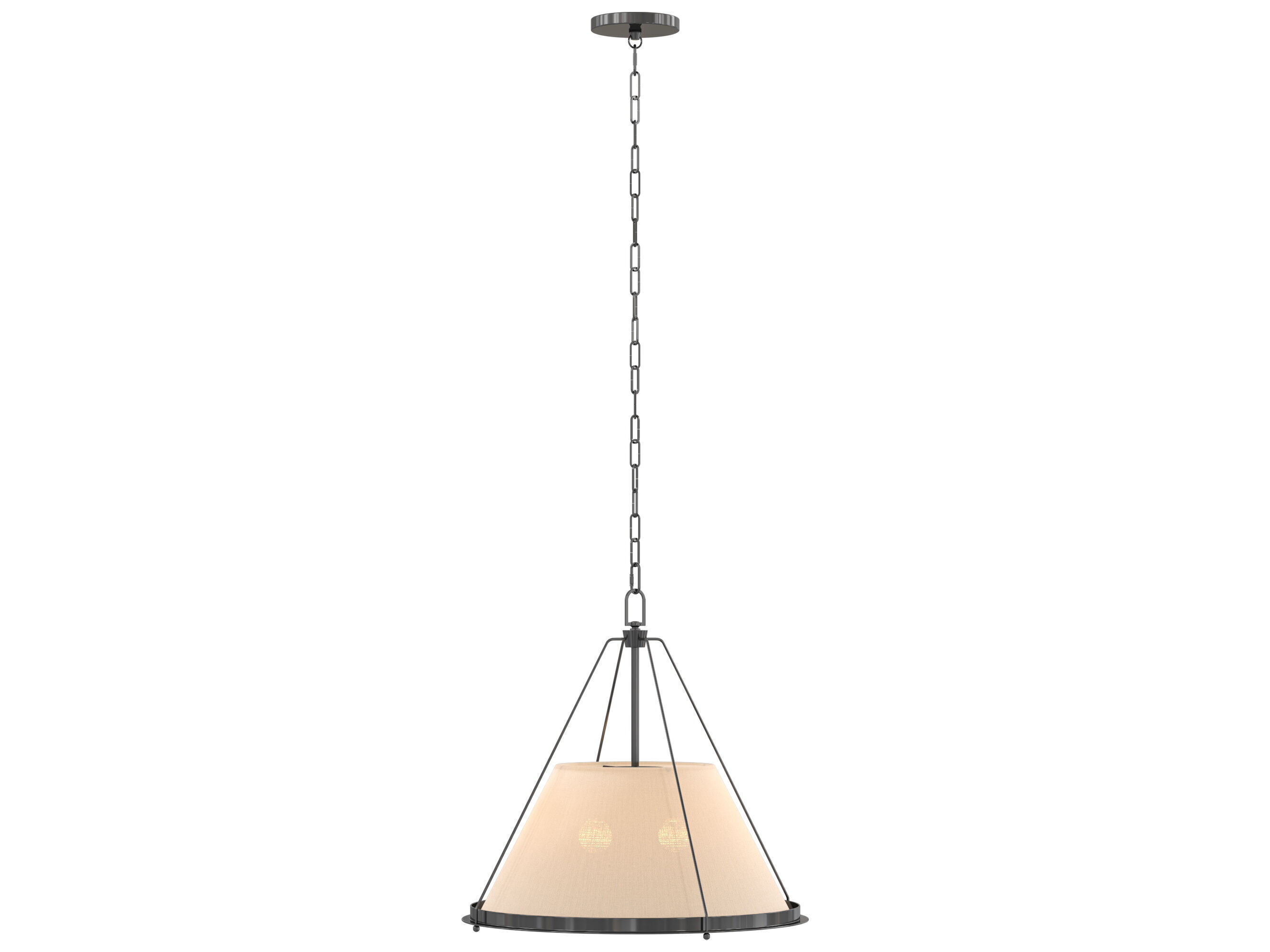 Shelton Pendant Large 3D model_2
