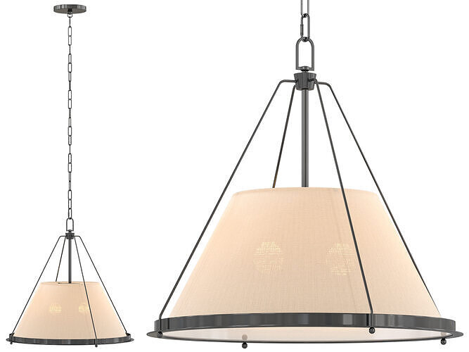Shelton Pendant Large 3D model