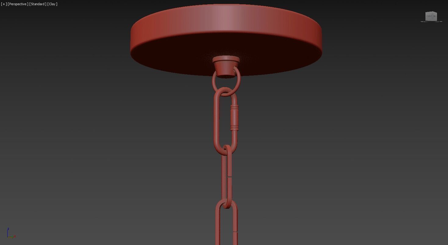 Shelton Pendant Large 3D model_10