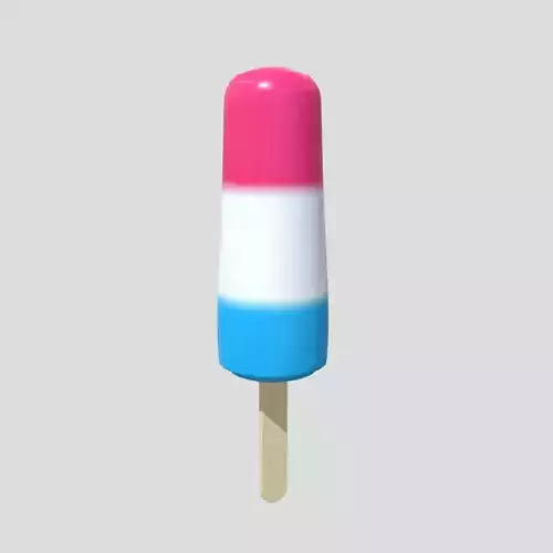CC0 - Popsicle 3 Free low-poly 3D model