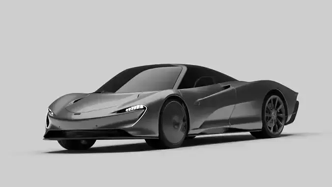McLaren Speedtail 3D model