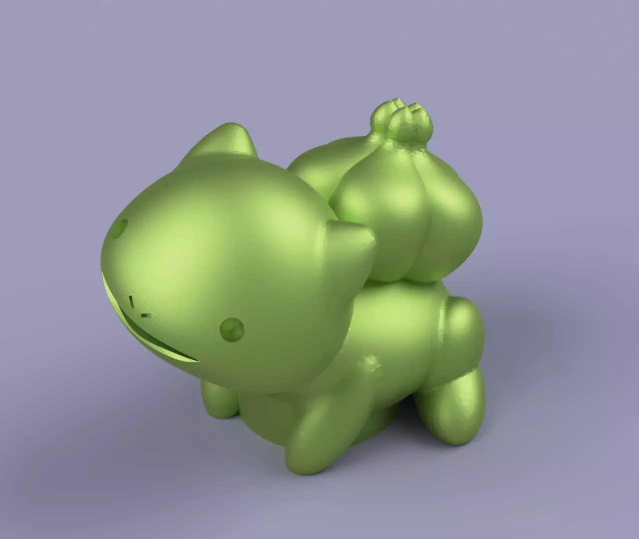 Another Bulbasaur hookah mouthpiece mouth tip Adaptador cachimba 3D print model