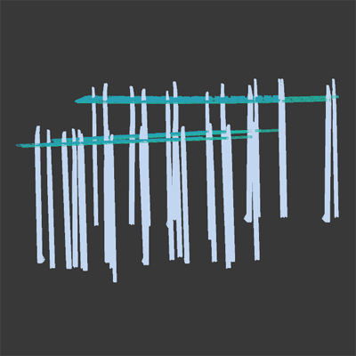 Old Boat Dock 3D model_4