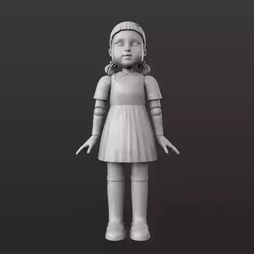 CREEPY DOLL NOT SQUID GAME
