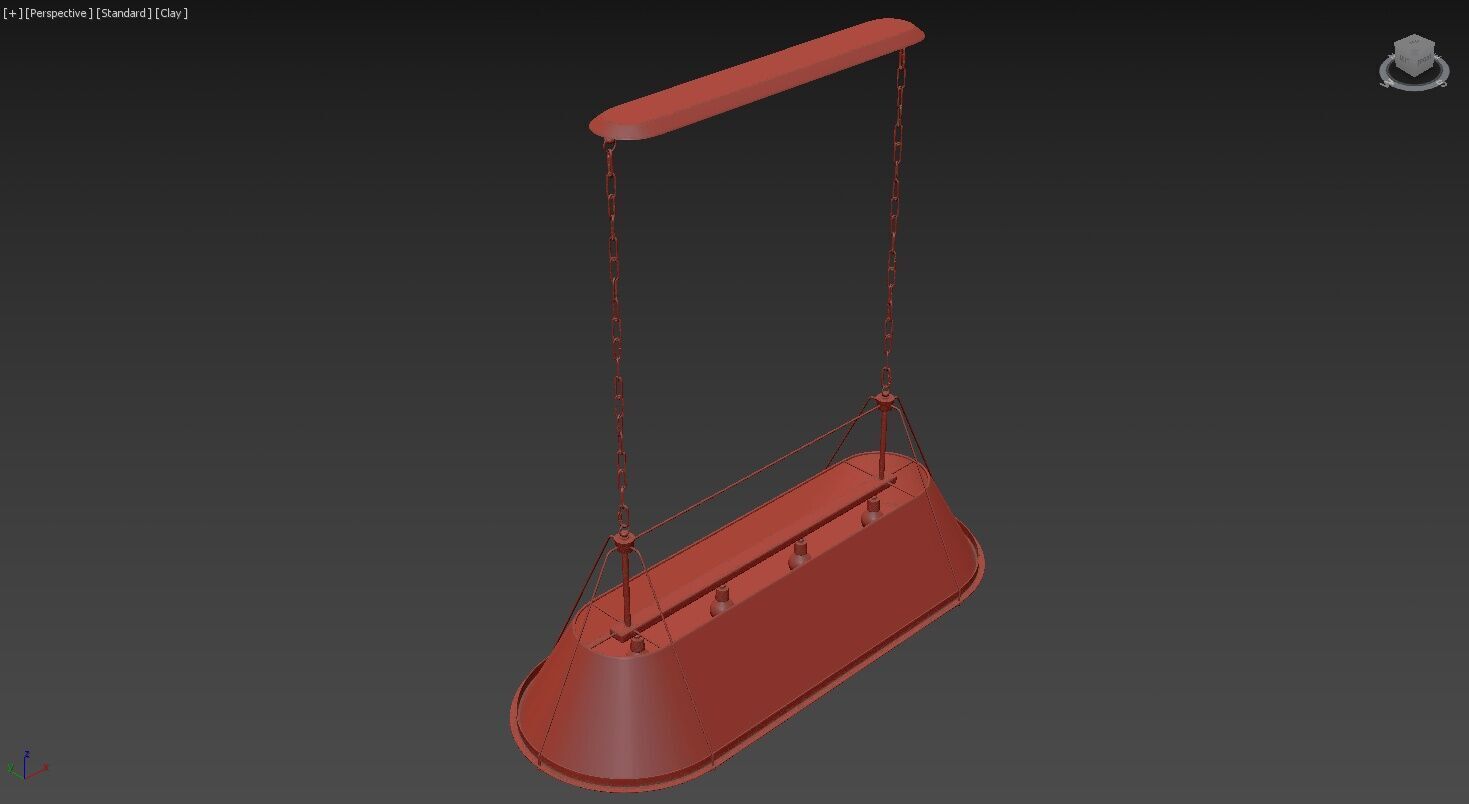 Shelton Linear Chandelier 3D model_12