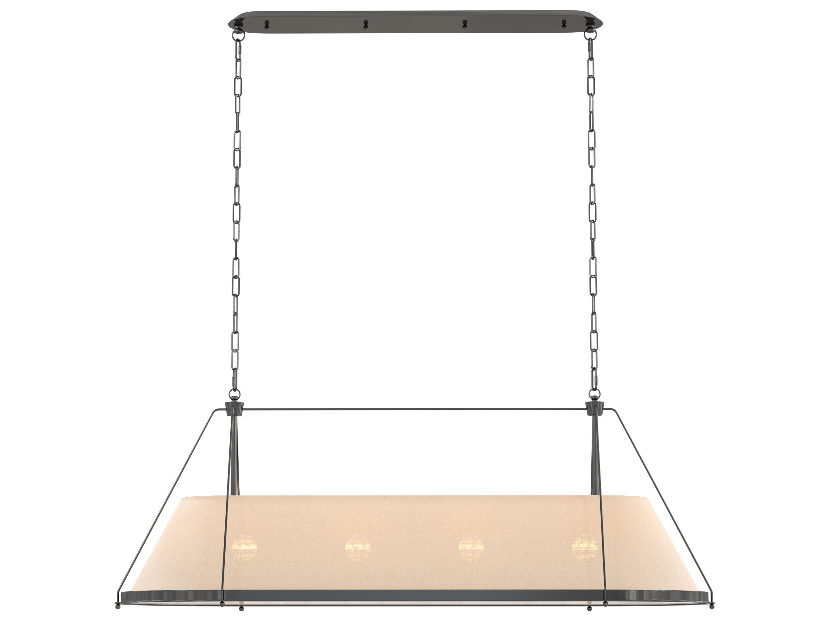 Shelton Linear Chandelier 3D model_4