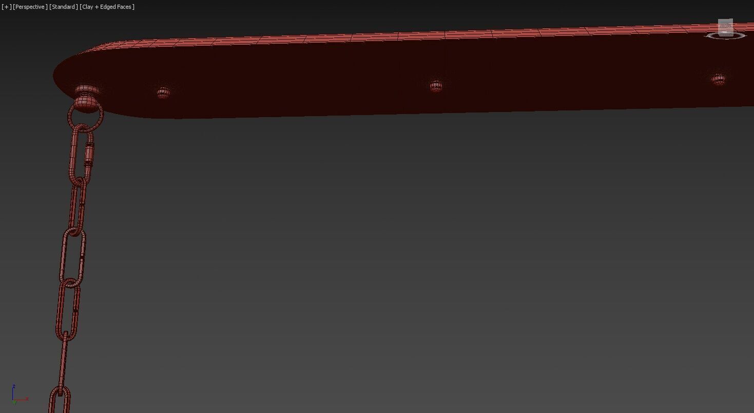 Shelton Linear Chandelier 3D model_14