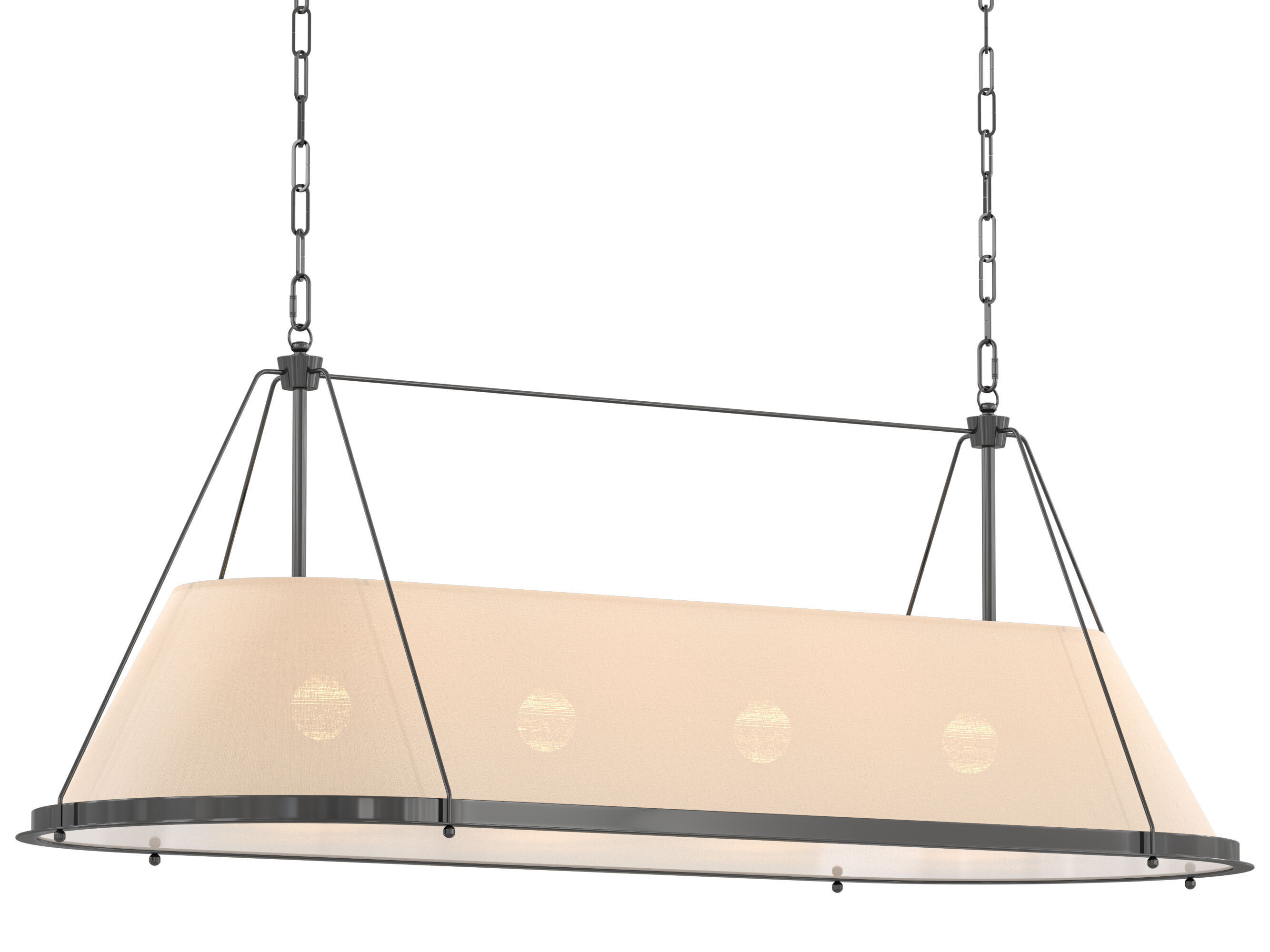 Shelton Linear Chandelier 3D model_2