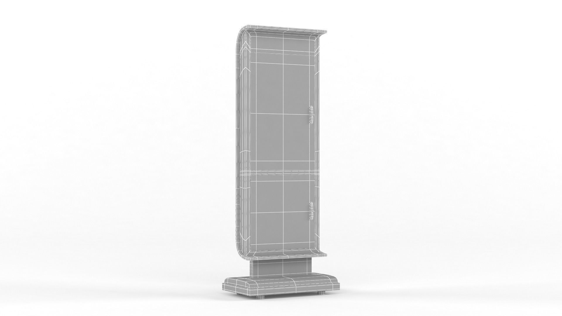 Information Kiosk 3D model_9