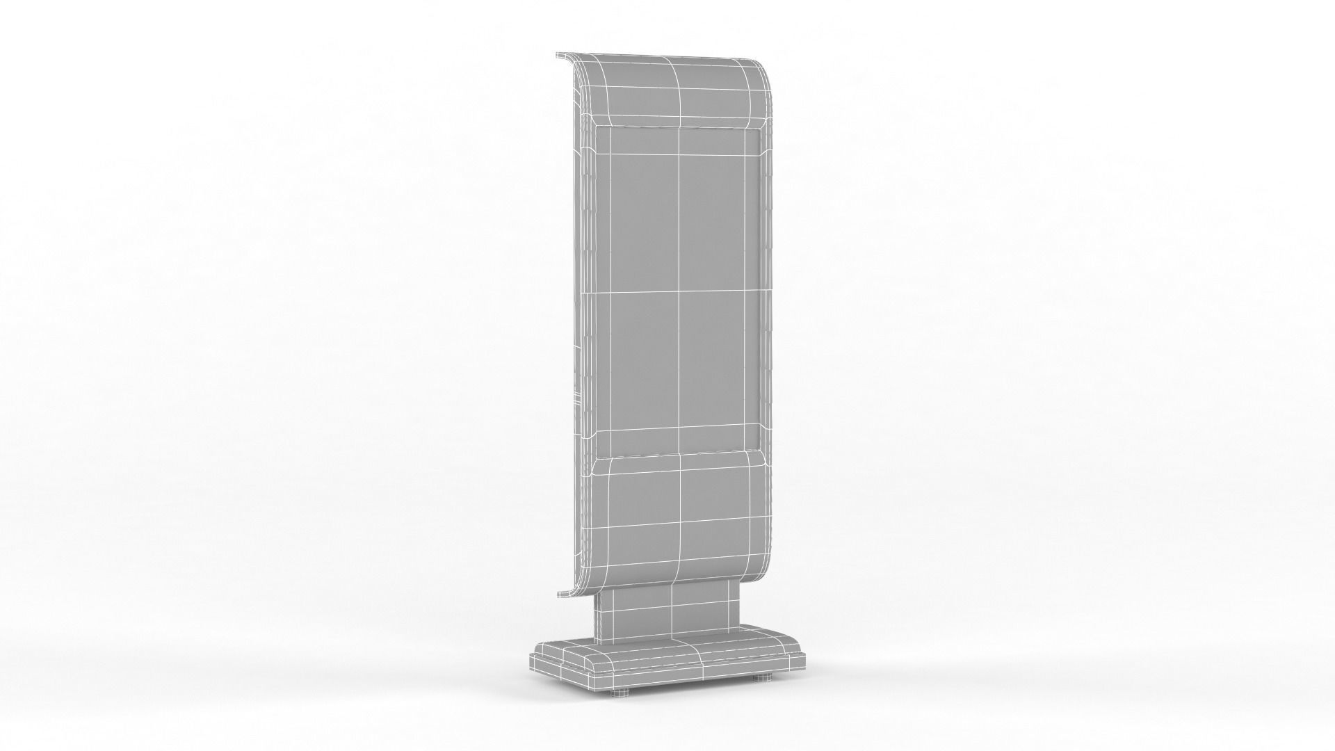 Information Kiosk 3D model_11
