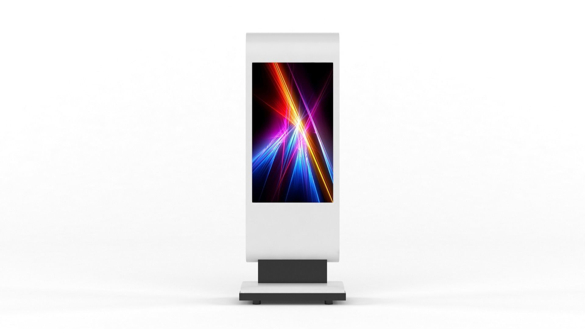 Information Kiosk 3D model_1