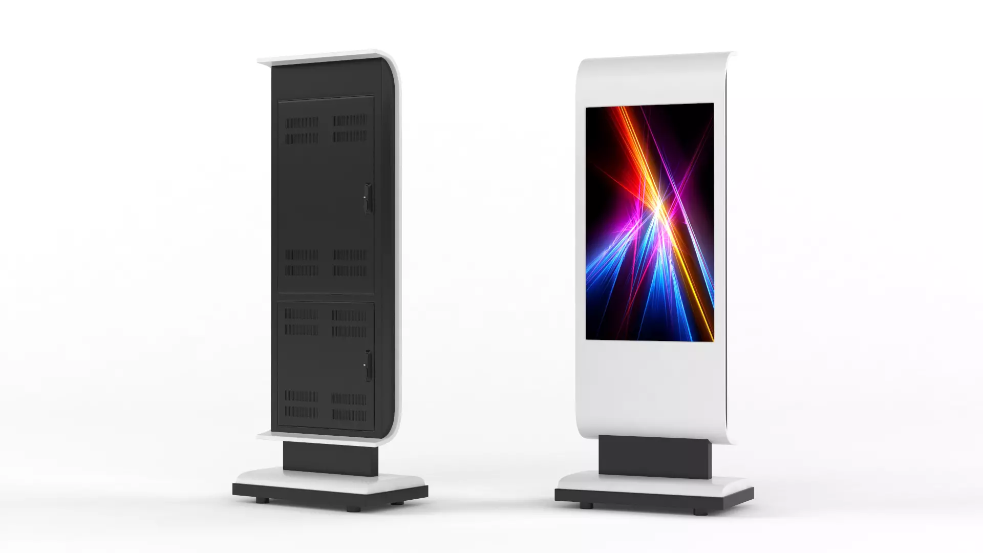 Information Kiosk 3D model_0