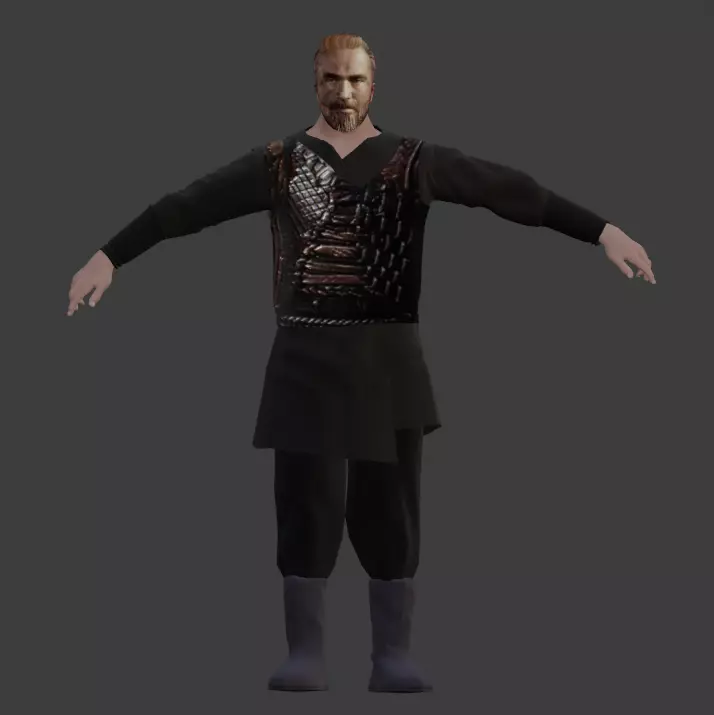 ERTUGRUL GAZI Low-poly 3D model