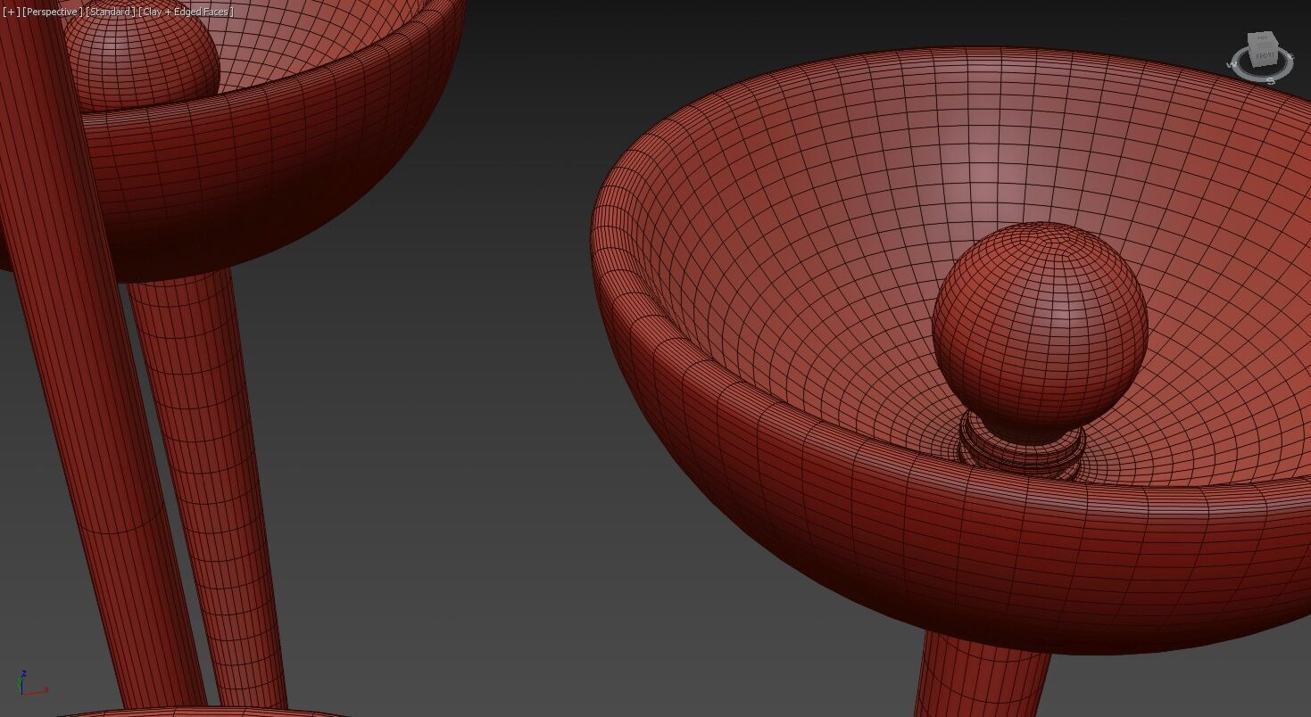 Saguara Chandelier 4 Light 3D model_10