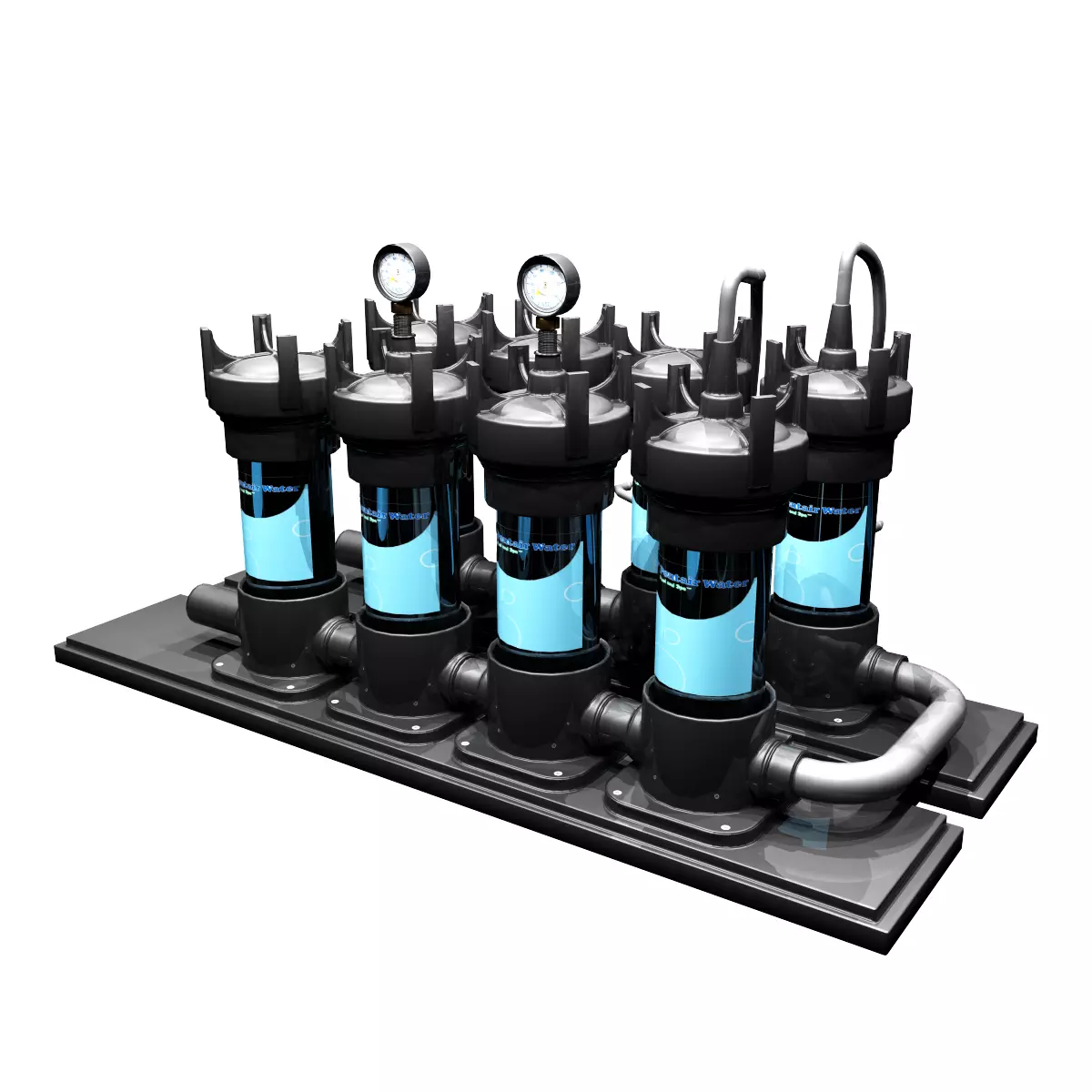 Water Pump - Filter 3D model_0