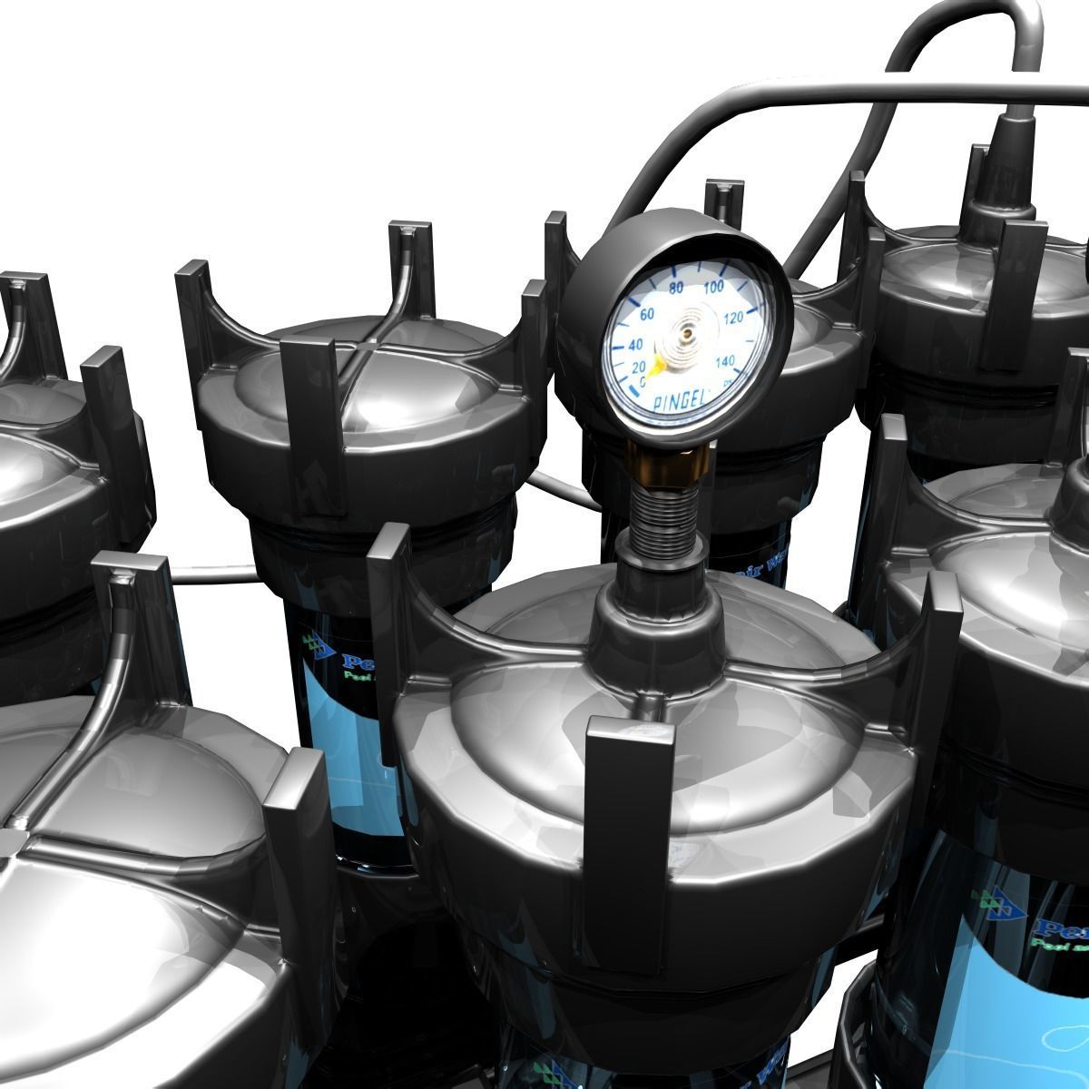 Water Pump - Filter 3D model_2