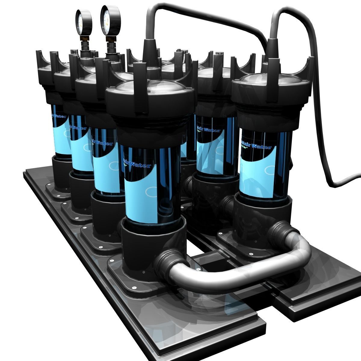 Water Pump - Filter 3D model_4