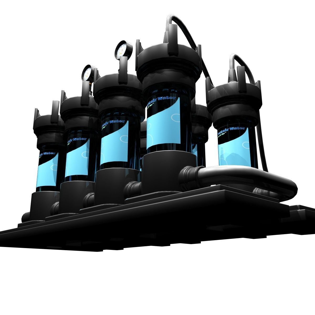Water Pump - Filter 3D model_6