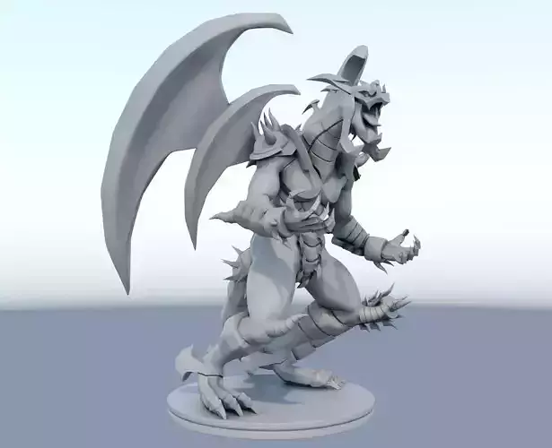Yu-Gi-Oh Armed Dragon LV10 3D print model
